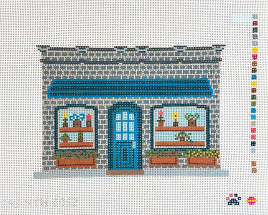 Saturnalia Stitching Nine Lives Needlepoint Plant Store Needlepoint Canvas