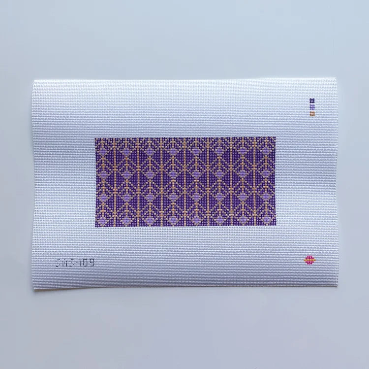 Saturnalia Stitching Royal Clutch Insert Needlepoint Canvas