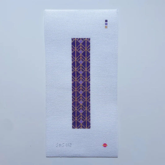Saturnalia Stitching Royal Key Fob Needlepoint Canvas