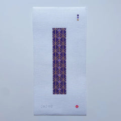 Saturnalia Stitching Royal Key Fob Needlepoint Canvas