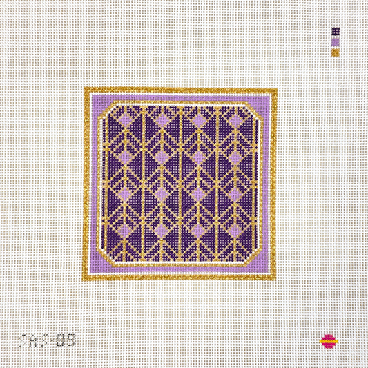 Saturnalia Stitching Royal Square Needlepoint Canvas