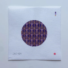 Saturnalia Stitching Royal Square Needlepoint Canvas
