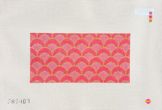 Saturnalia Stitching Seashell Clutch Insert Needlepoint Canvas