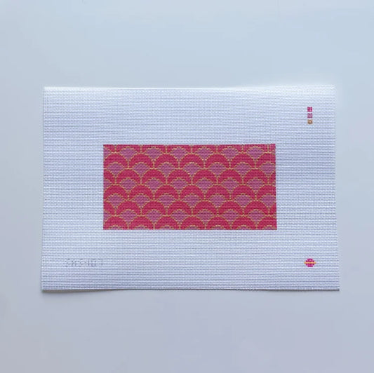 Saturnalia Stitching Seashell Clutch Insert Needlepoint Canvas