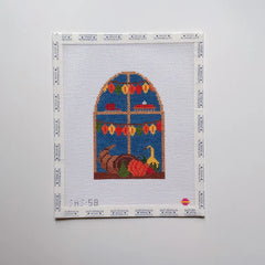 Saturnalia Stitching Serving Skies Needlepoint Canvas - 18M