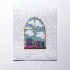Saturnalia Stitching Sunny Skies Needlepoint Canvas - 13M
