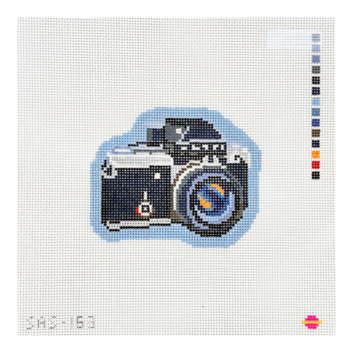 Saturnalia Stitching The SLR Camera Needlepoint Canvas