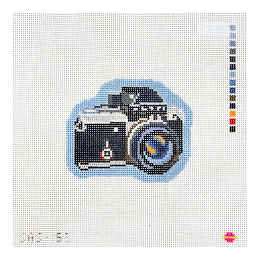 Saturnalia Stitching The SLR Camera Needlepoint Canvas