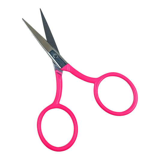 SChandworks Modern Small Sharp Scissors - Hot Pink