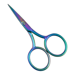 SChandworks Modern Small Sharp Scissors - Rainbow
