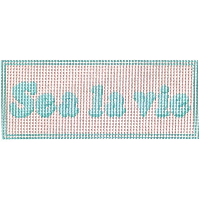 Needlepoint To Go Sea La Vie Needlepoint Canvas