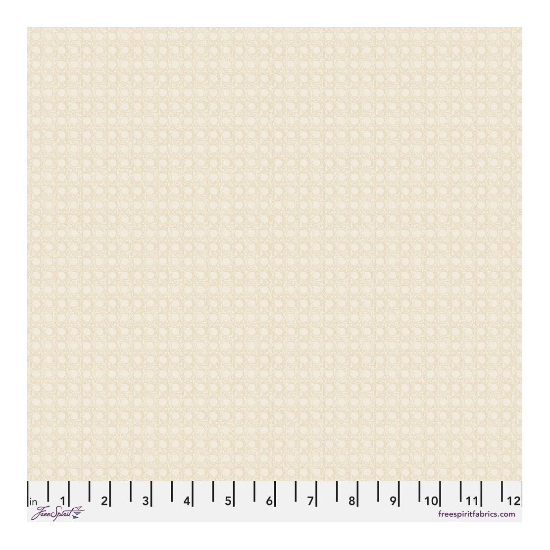 Sew Kind of Wonderful Complements Caning Cotton Fabric - Mellow