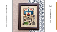 Shaded Stitchery Freedom Motif Sampler Juneteenth Cross Stitch Pattern