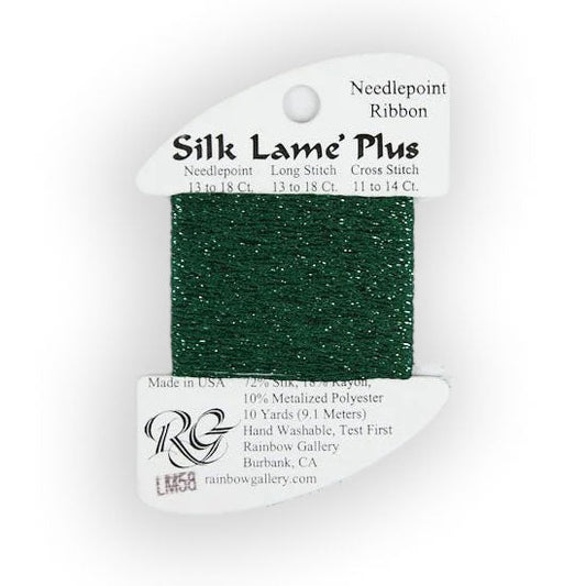 Rainbow Gallery Silk Lame Plus - 58 Dark Christmas Green