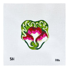 Silver Needle Radishes Ornament Needlepoint Canvas