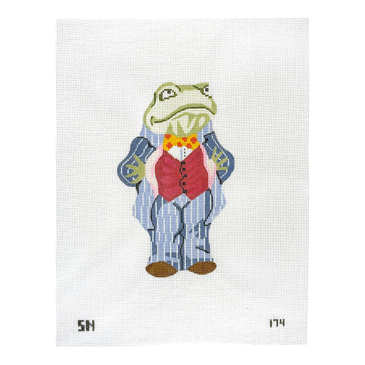 Silver Needle The Wind in the Willows Mr Toad Needlepoint Canvas