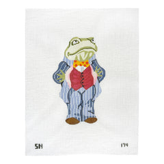 Silver Needle The Wind in the Willows Mr Toad Needlepoint Canvas