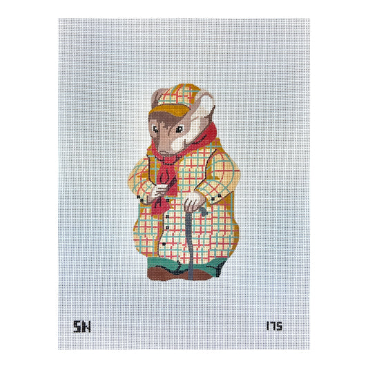 Silver Needle The Wind in the Willows Ratty Needlepoint Canvas