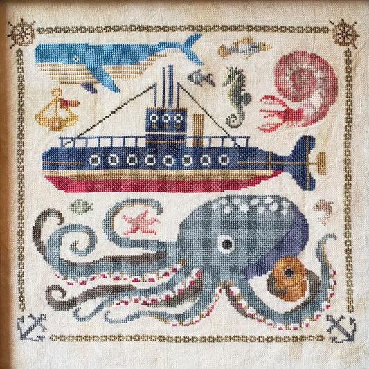 Siren Stitchworks Five Fathom Fantasy Cross Stitch Pattern