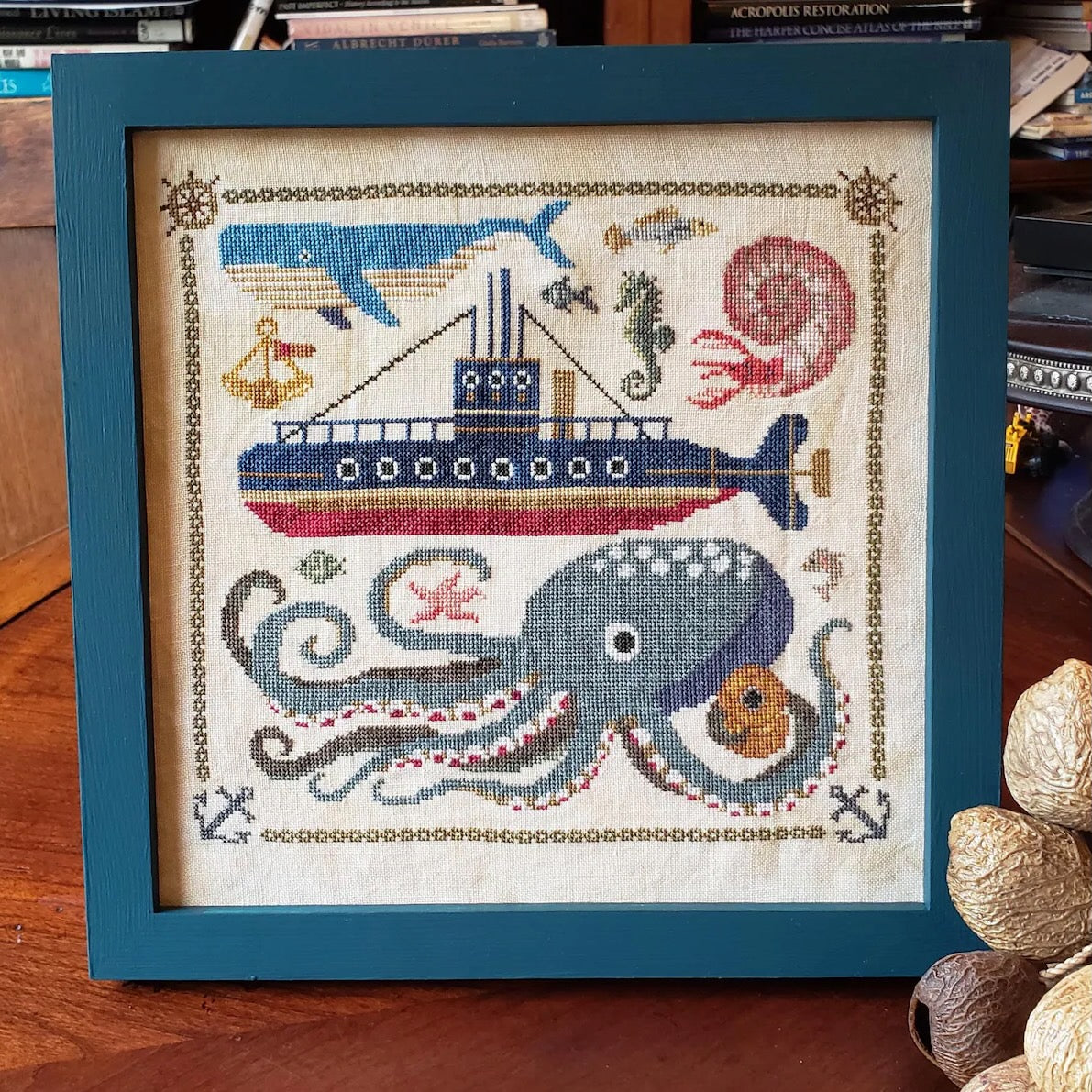 Siren Stitchworks Five Fathom Fantasy Cross Stitch Pattern