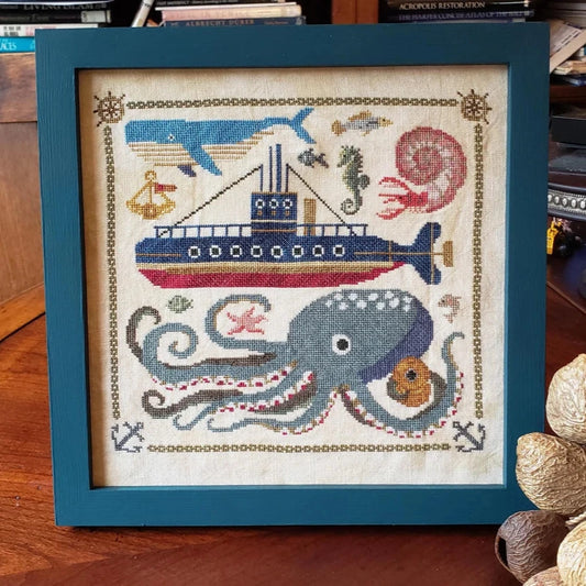 Siren Stitchworks Five Fathom Fantasy Cross Stitch Pattern