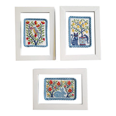 Siren Stitchworks Mediterranean Garden Friends Cross Stitch Pattern