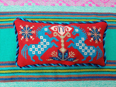 Siren Stitchworks Mexican Menagerie Jewel Tones Cross Stitch Pattern