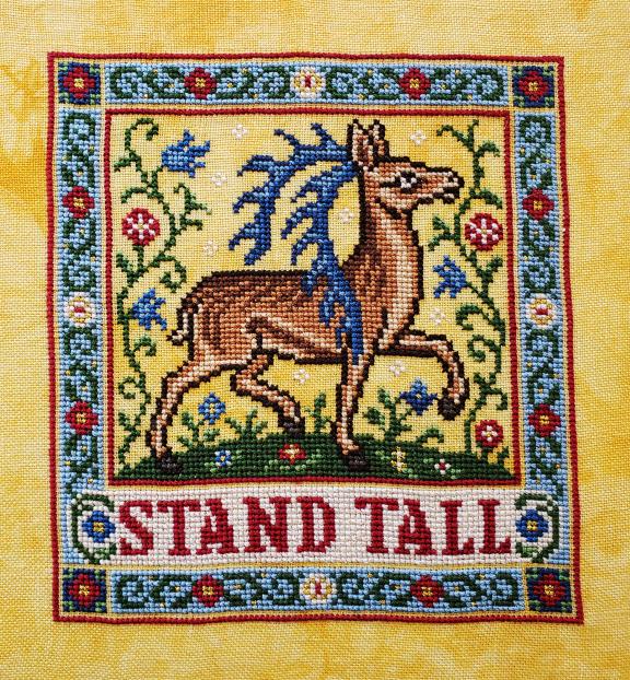 Siren Stitchworks Stand Tall Cross Stitch Pattern