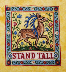 Siren Stitchworks Stand Tall Cross Stitch Pattern
