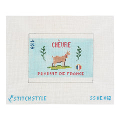 Sitch Style Alli Eagan Designs 3D Goat's Cheese Needlepoint Canvas