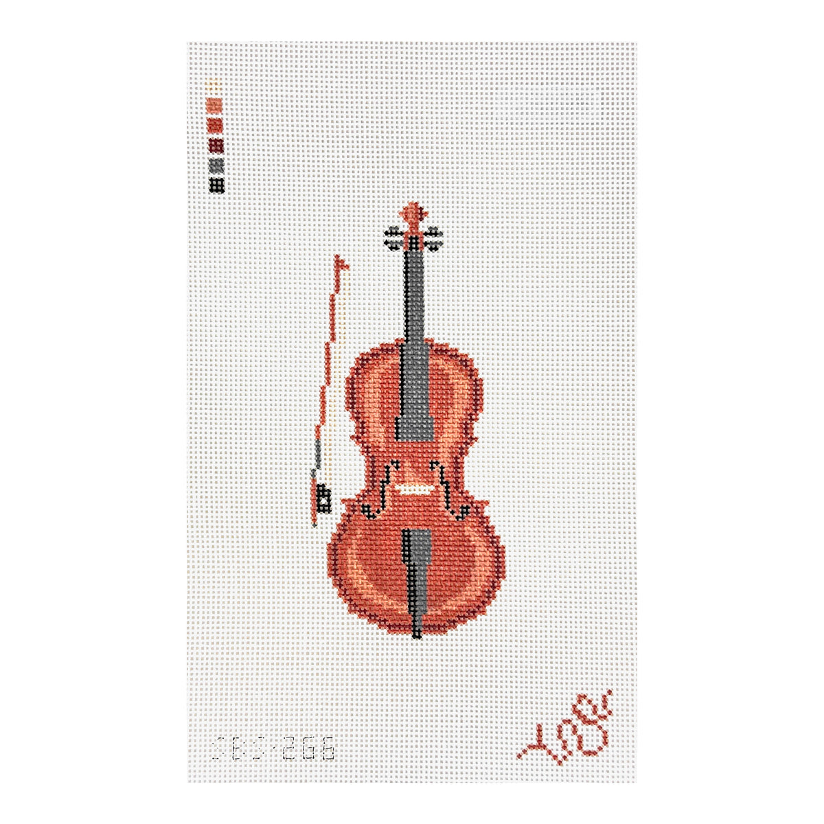 Spellbound Stitchery Cello Needlepoint Canvas