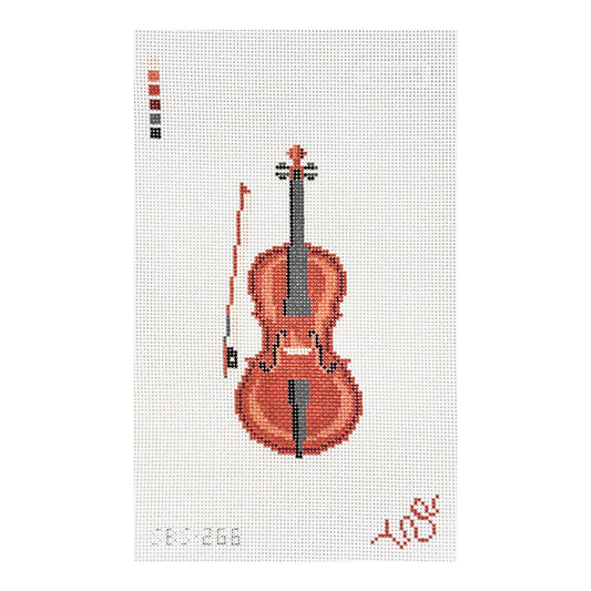 Spellbound Stitchery Cello Needlepoint Canvas