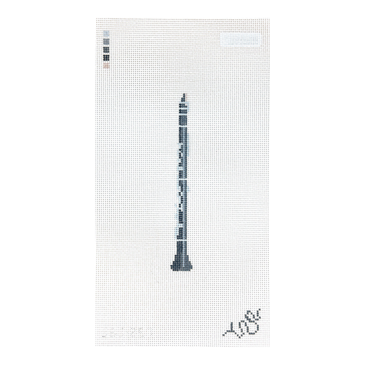 Spellbound Stitchery Clarinet Needlepoint Canvas