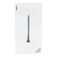 Spellbound Stitchery Clarinet Needlepoint Canvas