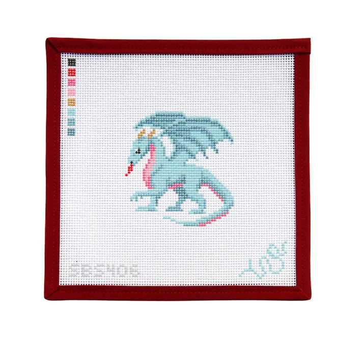 Spellbound Stitchery Dragon Needlepoint Canvas