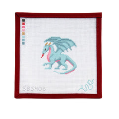 Spellbound Stitchery Dragon Needlepoint Canvas