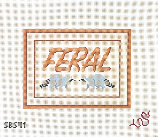 Spellbound Stitchery Feral Needlepoint Canvas