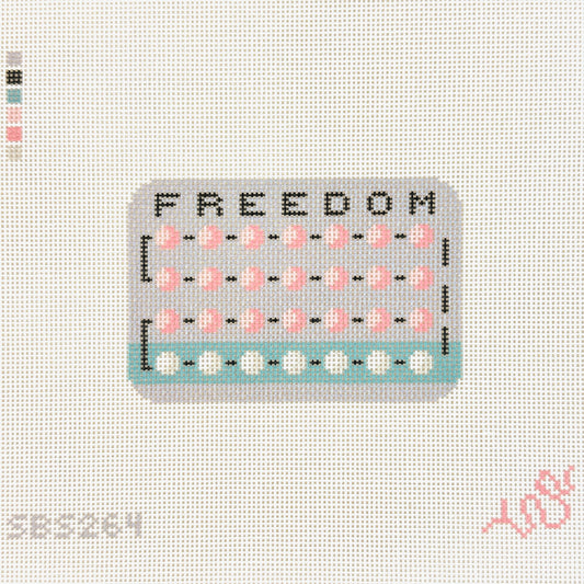 Spellbound Stitchery Freedom Needlepoint Canvas