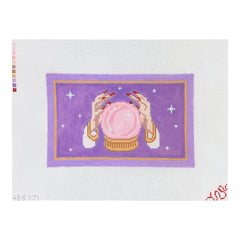 Spellbound Stitchery Mystic Crystal Ball Needlepoint Canvas