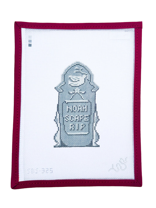 Spellbound Stitchery Noah Scape Headstone Needlepoint Canvas
