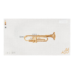 Spellbound Stitchery Trumpet Needlepoint Canvas
