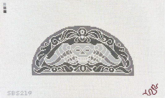 Spellbound Stitchery Winged Death Needlepoint Canvas