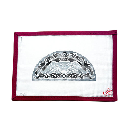 Spellbound Stitchery Winged Death Needlepoint Canvas - Stitch Printed