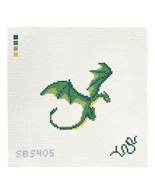 Spellbound Stitchery Wyvern Needlepoint Canvas