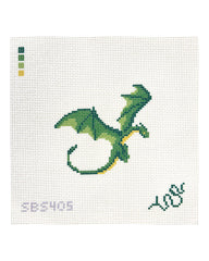 Spellbound Stitchery Wyvern Needlepoint Canvas