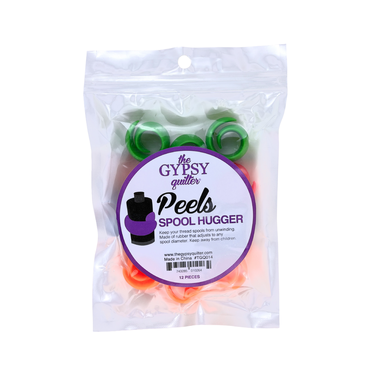 The Gypsy Quilter Thread Peels / Embroidery Hoop Huggers