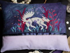 Sprouting Lupine Dog Days Cross Stitch Pattern
