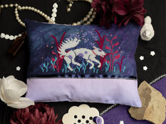 Sprouting Lupine Dog Days Cross Stitch Pattern