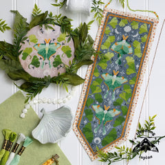 Sprouting Lupine Verdant Reverie Cross Stitch Pattern