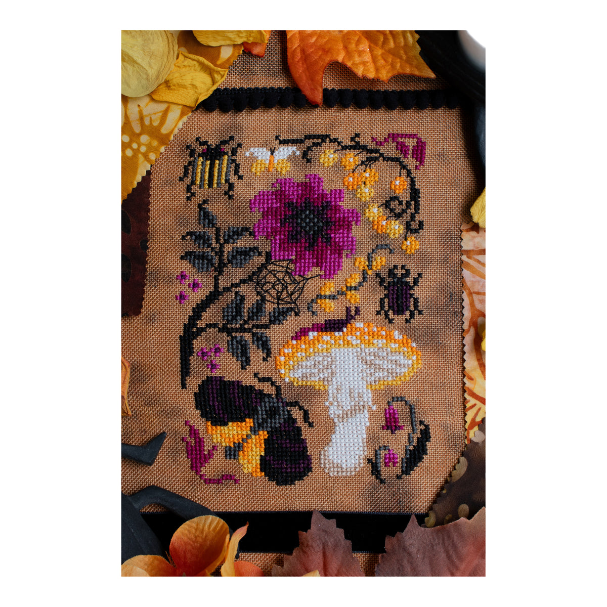 Sprouting Lupine Witching Hour Nature Walk Cross Stitch Pattern